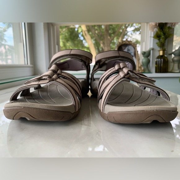 Teva Tirra Womens 8.5 Sport Hiking Sandals Flawed N4266 - Picture 3 of 11